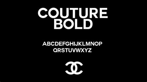 coco chanel font